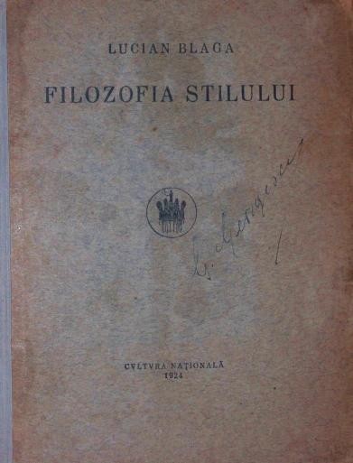 FILOZOFIA STILULUI