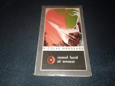 NICOLAE MARGEANU - CEASUL LUCID AL AMIEZII foto