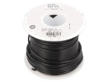 Cablu HookUp Wire 18AWG PVC Negru 30.5m