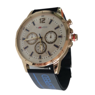 Ceas casual barbatesc, bratara din silicon, display analog, mecanism quartz, inchidere cu catarama foto