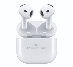 Casti Wireless, PRESTICO​ JL6​ AIR​ BLUE​ PRO​ X6​ albA Bluetooth 5.0, Bass Boost
