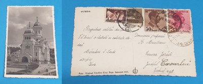 Carte Postala veche circulata anul 1937 - TURDA - Catedrala Ortodoxa foto