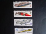 1980 -Rusia - Masini de curse, Mi. 4982 - 4985 MNH