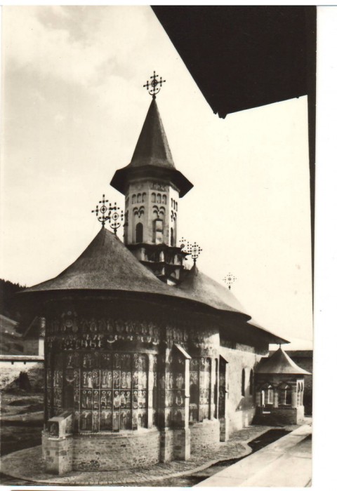 CPIB 16881 CARTE POSTALA - BISERICA MANASTIRII SUCEVITA