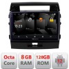 Navigatie Toyota LandCruiser 2008-2015 5960Pro-381 Android Octa Core Qualcomm 2K Qled 8+128 DTS DSP 360 4G Optical v1 CarStore Technology