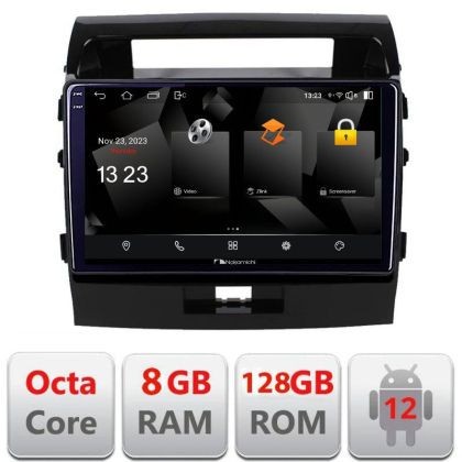 Navigatie Toyota LandCruiser 2008-2015 5960Pro-381 Android Octa Core Qualcomm 2K Qled 8+128 DTS DSP 360 4G Optical v1 CarStore Technology