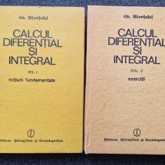 CALCUL DIFERENTIAL SI INTEGRAL - Siretchi (2 volume)