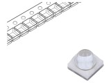 LED UV 3W 385-390nm 35&deg; 1000mA