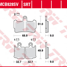 Set placute frana fata TRW MCB828SV - Honda VFR 1200 F ABS (10-16) - VFR 1200 FD DCT ABS (10-16)