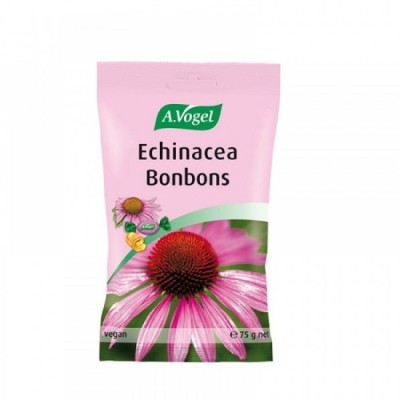 A.VOGEL Bomboane Echina-C (Bomburi umplute cu Echinacea proaspătă și vitamina C) 75gr foto