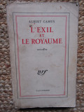 Albert Camus - L&#039;exil et le royaume EX LIBRIS BARBU BREZIANU
