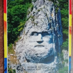 M3 C3 - Magnet frigider tematica turism - Decebal la Cazane - Romania 33