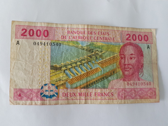 Africa Centrala Camerun 2000 Franci 2002 Rara