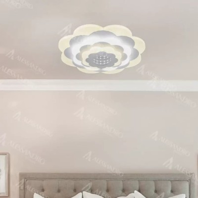 Lustra LED NEXA 3D, 36W, Diametru 24cm, lumina Rece/Calda/Neutra, Alb ModernLight Concept foto