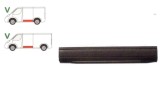 Segment reparatie panou lateral Vw Transporter (T4)/Caravelle/Multivan 07.1990-03.2003 , partea Stanga, Inferior, Metal,Lungimea 1395 Mm,Inaltimea 22