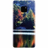 Husa silicon pentru Huawei Mate 20, Lake Minnewaska Autumn