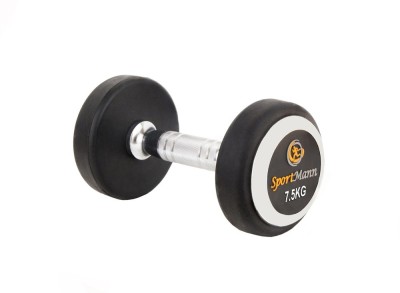 Gantera cauciucata Sportmann Deluxe 7.5 kg FitLine Training foto