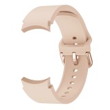 Cumpara ieftin Curea din silicon 20 mm, marca THD pentru Samsung Galaxy Watch 4 Classic 46 mm/42 mm si Samsung Galaxy Watch 4 44 mm/40 mm, culoarea roz pal