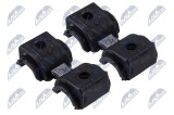 Bucsa bara stabilizatoare Peugeot 508 2010-, 407 2004-2010, Citroen C5 2008-, C6 2005-2012; axa fata, 2 bucati; 5094.A0; NTY, aftermarket