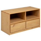 Cumpara ieftin Tv Cabinet SAUDA Medium Oak Solid Pine Wood