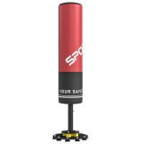 SPORTNOW Sac de box freestanding 135 cm sac cu bază 10 ventuze și amortizor pentru adulți și adolescenți | Aosom Romania
