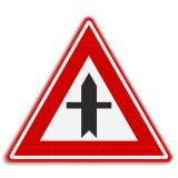 Intersecție prioritară din aluminiu
