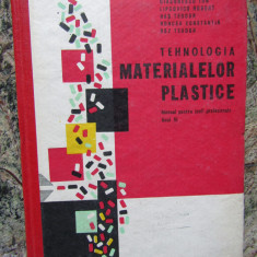 Tehnologia Materialelor Plastice - Manual pentru Scoli Profesionale