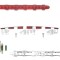 Stop frana suplimentar Mercedes Clasa Clk (C209) 06.2002-03.2010, TYC, Spate, LED; omologare: ECE/SAE;