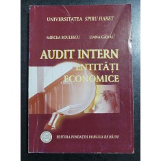 Mircea Boulescu - Audit intern. Entitati economice