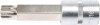 Bit Spline M16 YATO, Adaptor 1/2&quot;, 100mm, Otel Cromat CRV 6150, Ateliere Mecanica Auto, Service, Garaj