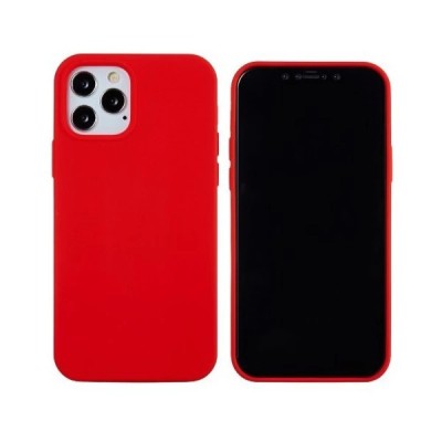 Husa Silicon Apple iPhone 11 Pro Max Rosu foto