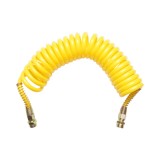 Furtun aer frana M22 galben pentru tir, conectori metalici
