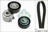 INA 529 0017 10 Set curea transmisie cu caneluri