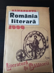 Almanah 1990 - Romania literara foto