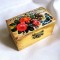 Cutie lemn bijuterii, buchet flori si fluturei 29055