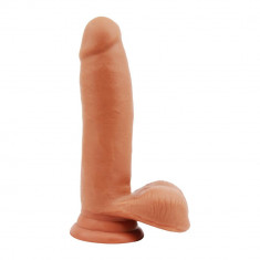 Dildo Clasic Sex Lure, Brun, 17.5 cm