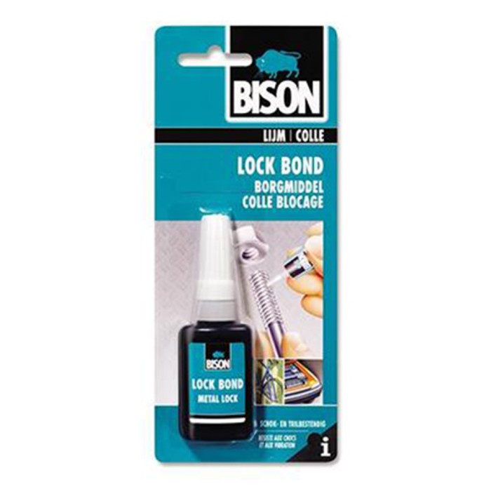 Bison Lock Bond - adeziv pentru blocarea ansamblelor filetate 10 ml