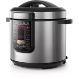 Multicooker Philips All-in-One, Oala cu invelis ProCeramic+, 1300 W, 6 l, func&Aring;&pound;ie de pastrare cald 12 ore, func&Aring;&pound;ie de gatit presetata, controlul tim