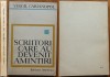 Virgil Carianopol , La ceasul de taina , Scriitori , 3 lucrari in prima editie