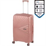 TraveLux Endure valiză mare cu capac dur 76x50x29 cm aur roz