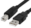 Cablu Imprimanta USB 2.0 A-B, 1.5m, Active, bobina antiparaziti, ambalaj individual, negru