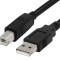 Cablu Imprimanta USB 2.0 A-B, 3m, Active, bobina antiparaziti, ambalaj individual, negru