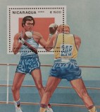 BC1, Nicaragua 1983, colita sport, Nestampilat