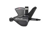 Cumpara ieftin Maneta schimbator stanga Shimano Altus SL M370, 3 viteze, cablu 2050 mm, cu indicator optic, negru Ultimate FactoryBikes