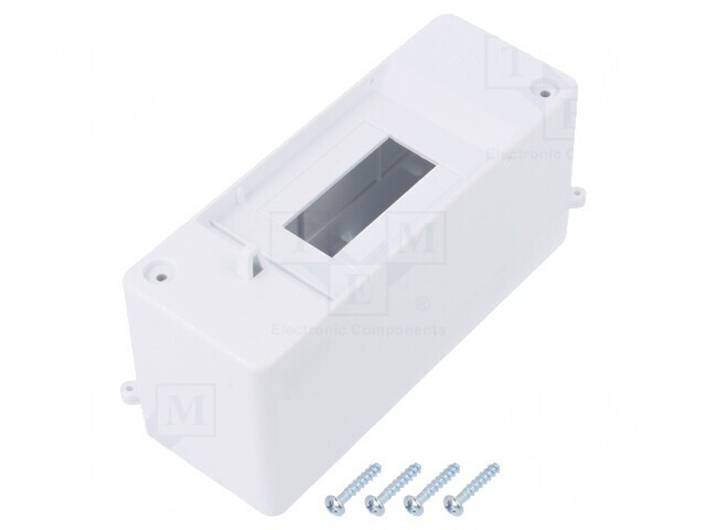 Carcasă Aparatură Modulară IP20 Albă 400V 2 Module