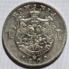 1 leu 1900 Argint, Carol I Rege, Semnătura A. SCHARFF, Monetăria Hamburg, Monedă de Colecție, starea din poze