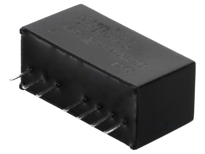 Convertor DC/DC 2W, 4,5-9V la &plusmn;24V