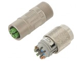 Mufă M12 8P Mamă IDC IP67 Drept