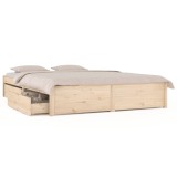 Cumpara ieftin Cadru de pat cu sertare, 200x200 cm