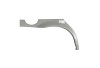 Segment reparatie aripa spate Jaguar X-Type (Cf-1), 06.2001-12.2009, montare spate, dreapta, galvanizat, RapidAuto, Rapid